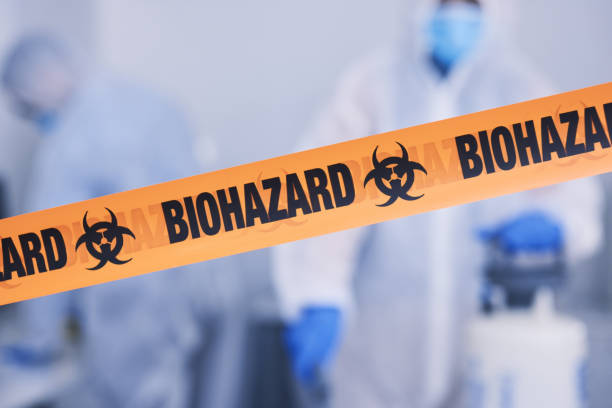 Professional Biohazard technician working in Asbury Park, NJ